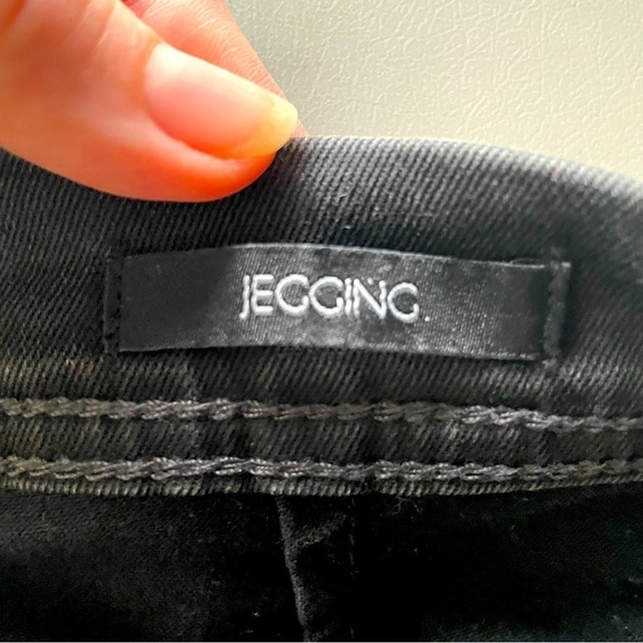 Eva Longoria Black Jeggings – Mid-Rise, Size 8 Petite - Picture 8 of 12